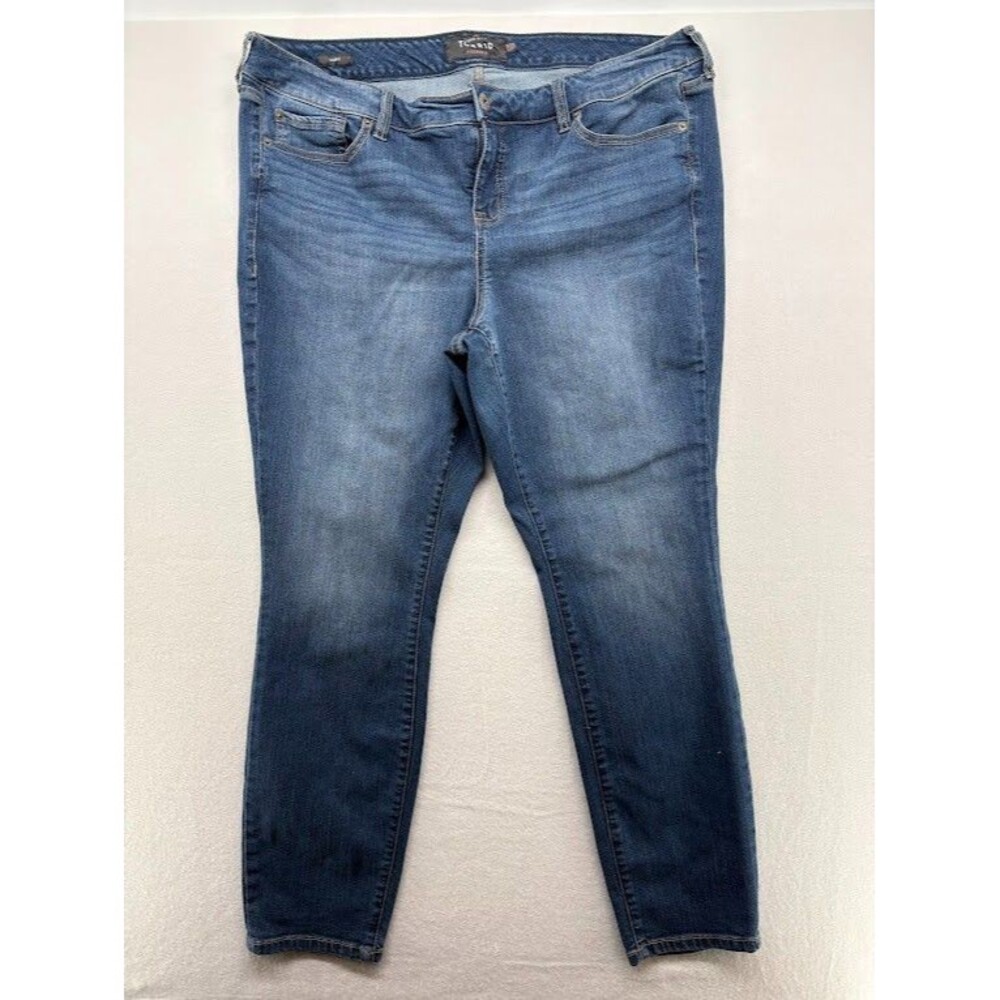 Women's Torrid‎ Jeans Premium Skinny Size 20 Stretchy Inseam 28"